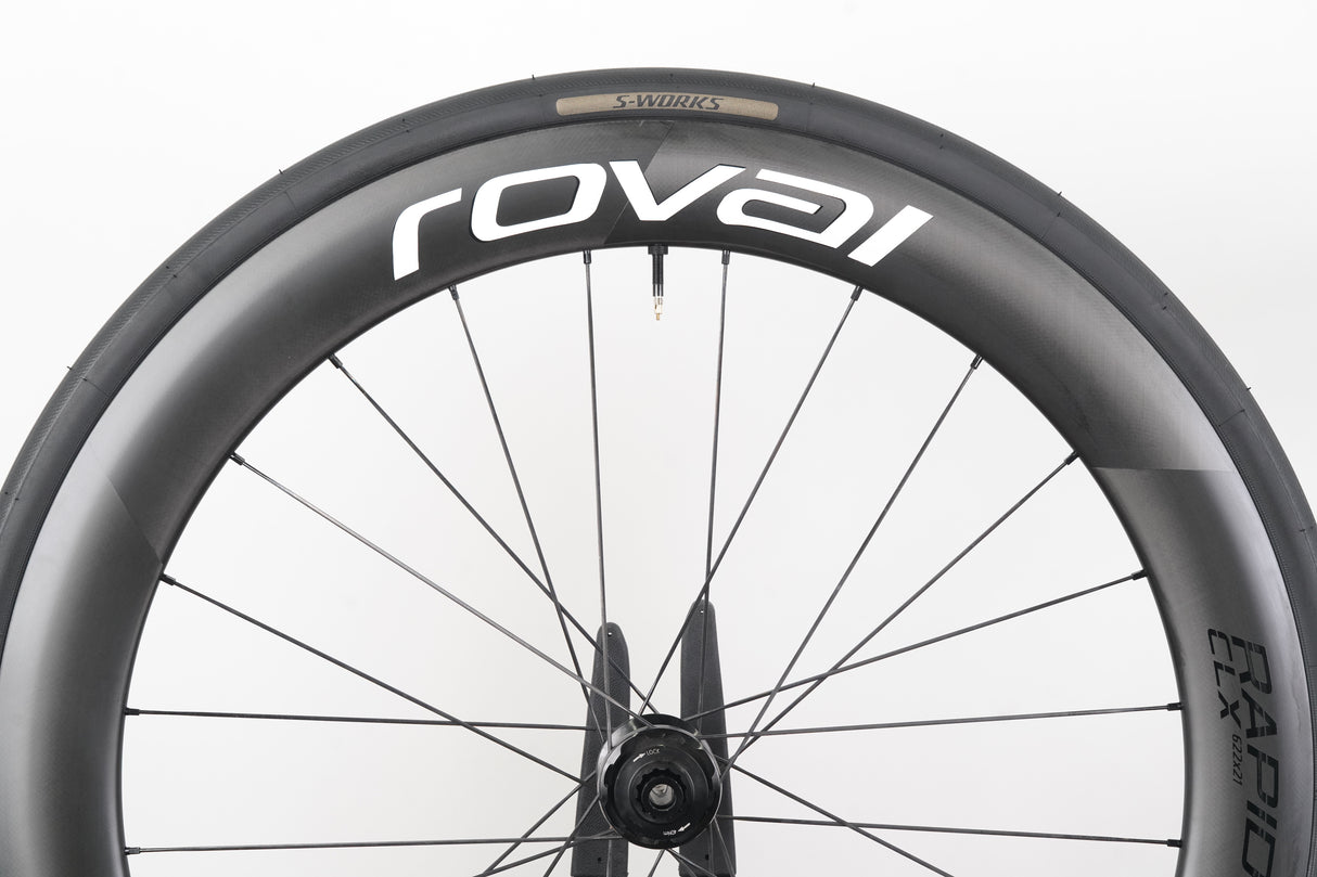 Roval Rapide CLX II Carbon Tubeless Clincher Disc Brake Wheelset XDR 12 Speed