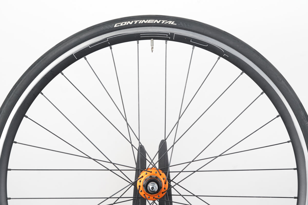 HED Belgium Plus Chris King R45 Alloy Clincher Rim Brake Wheelset XDR 12 Speed