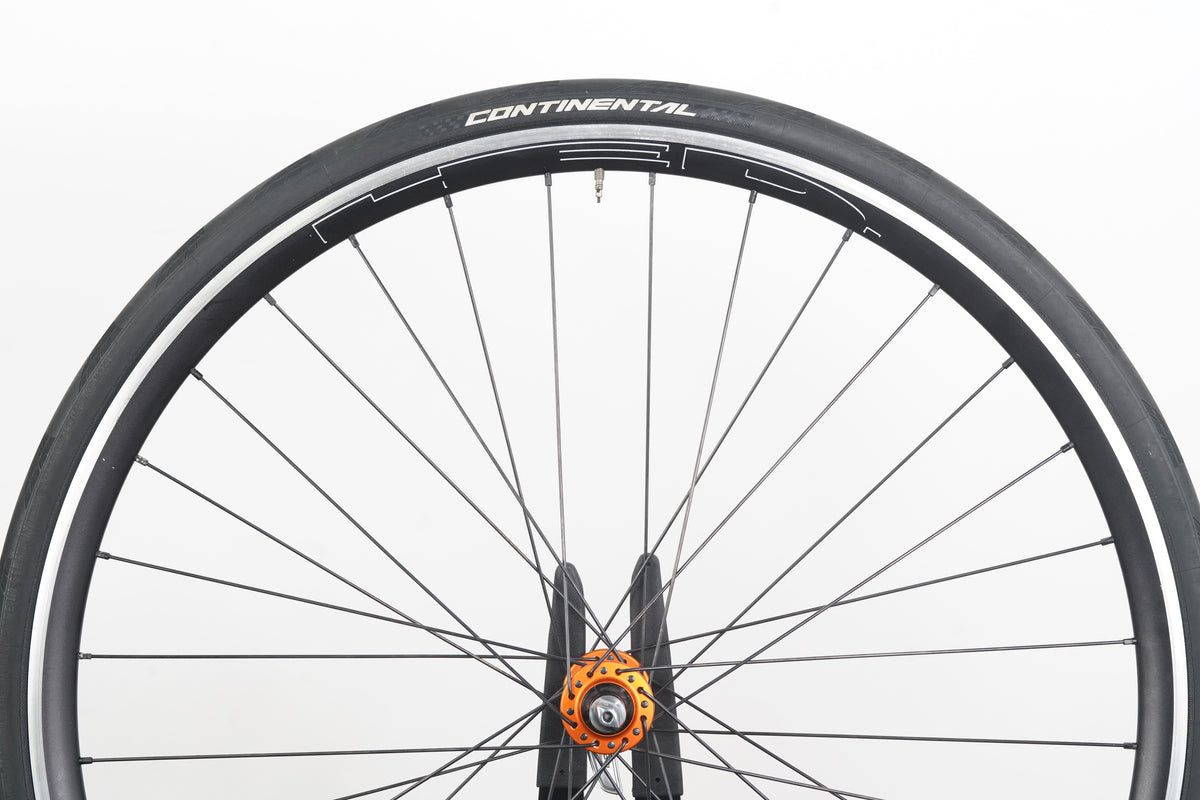 HED Belgium Plus Chris King R45 Alloy Clincher Rim Brake Wheelset XDR 12 Speed