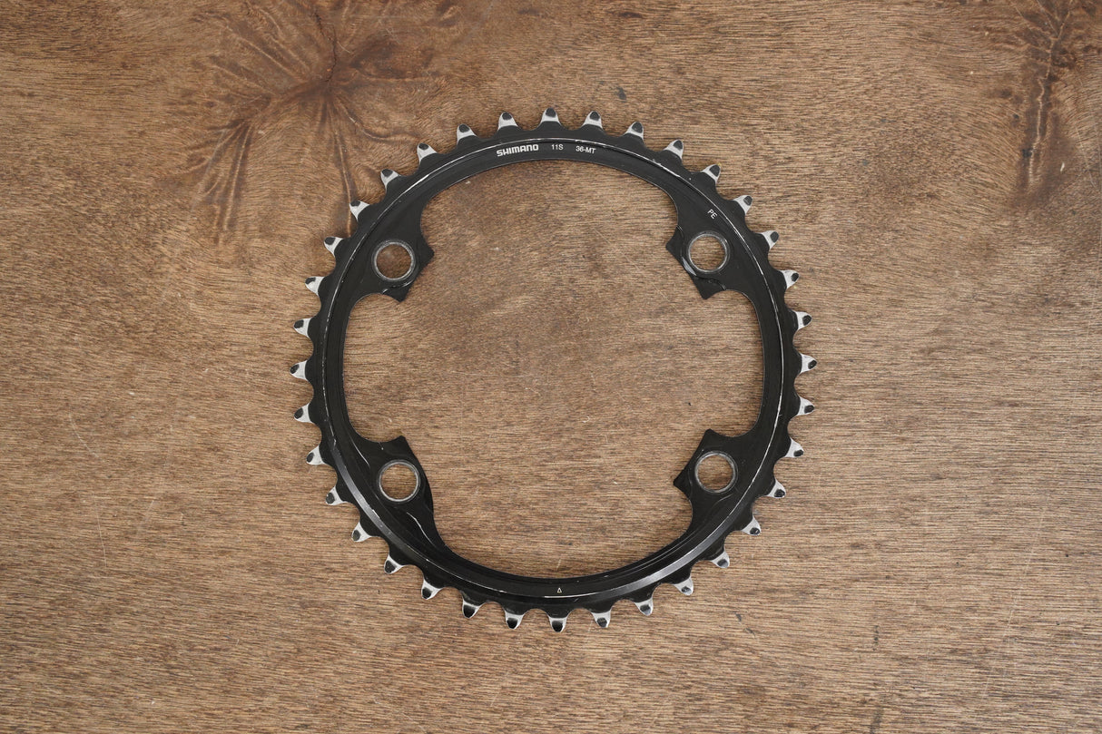 36T Shimano Dura-Ace FC-9000 11 Speed Mid-Compact Chainring