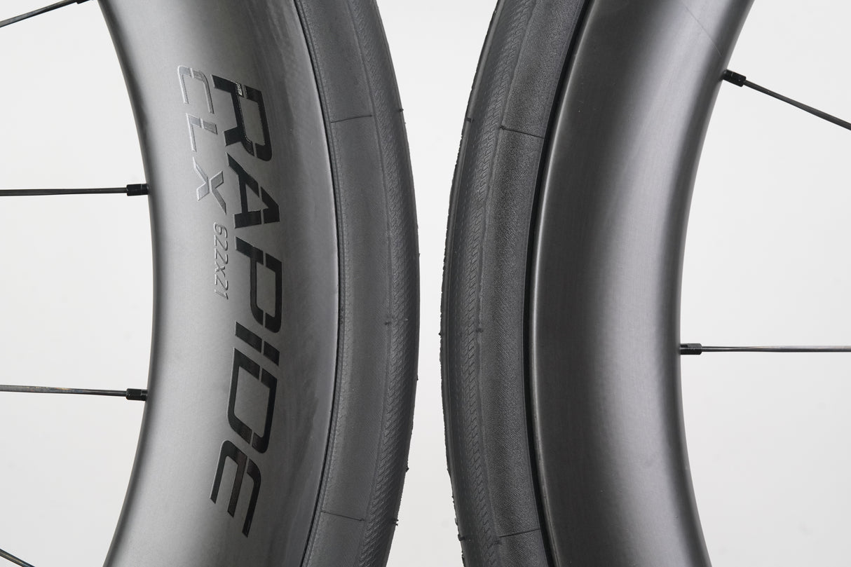 Roval Rapide CLX II Carbon Tubeless Clincher Disc Brake Wheelset XDR 12 Speed