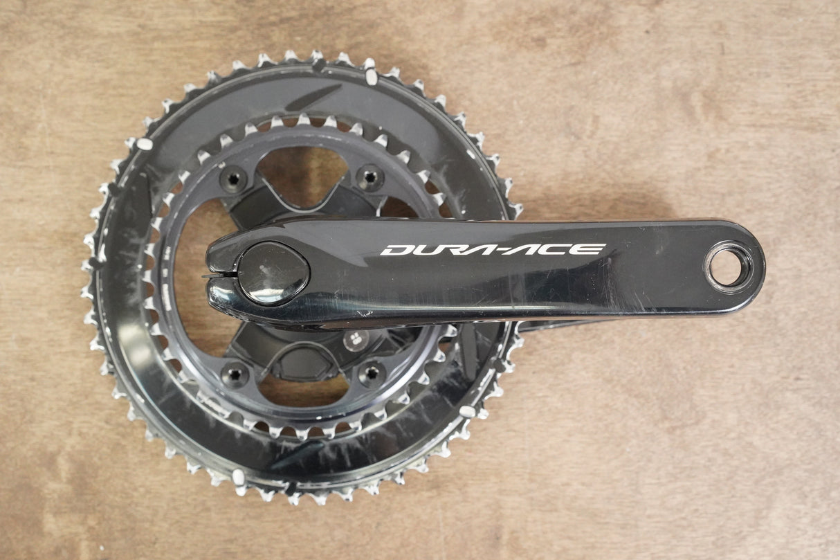 175mm 52/36T Shimano Dura Ace FC-R9100-P Dual Sided Power Meter Crankset 9100