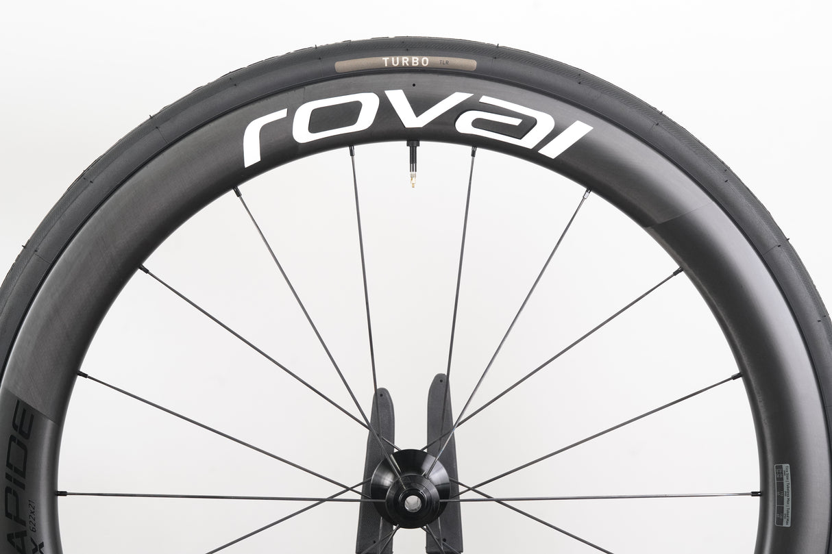 Roval Rapide CLX II Carbon Tubeless Clincher Disc Brake Wheelset XDR 12 Speed