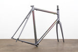 NEW 58cm Pegoretti Duende Mezzatazza Steel Rim Brake Frameset + Falz Fork
