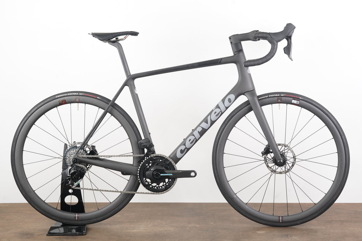 DEMO 2023 58cm Cervelo R5 Black Force AXS D2 Reserve 34|37 Carbon Disc Road Bike