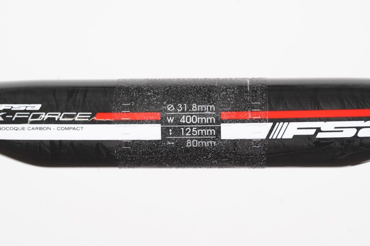 40cm FSA K-Force Carbon Compact Road Handlebar 31.8mm