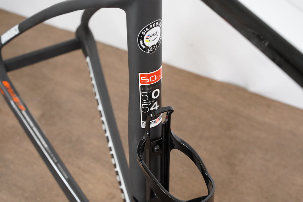 NEW NOS 50cm Diamondback Podium Equipe Di2 Carbon Rim Brake Road Frameset