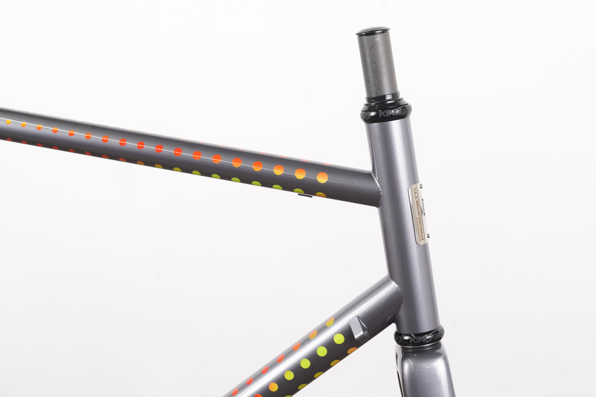 NEW 58cm Pegoretti Duende Mezzatazza Steel Rim Brake Frameset + Falz Fork