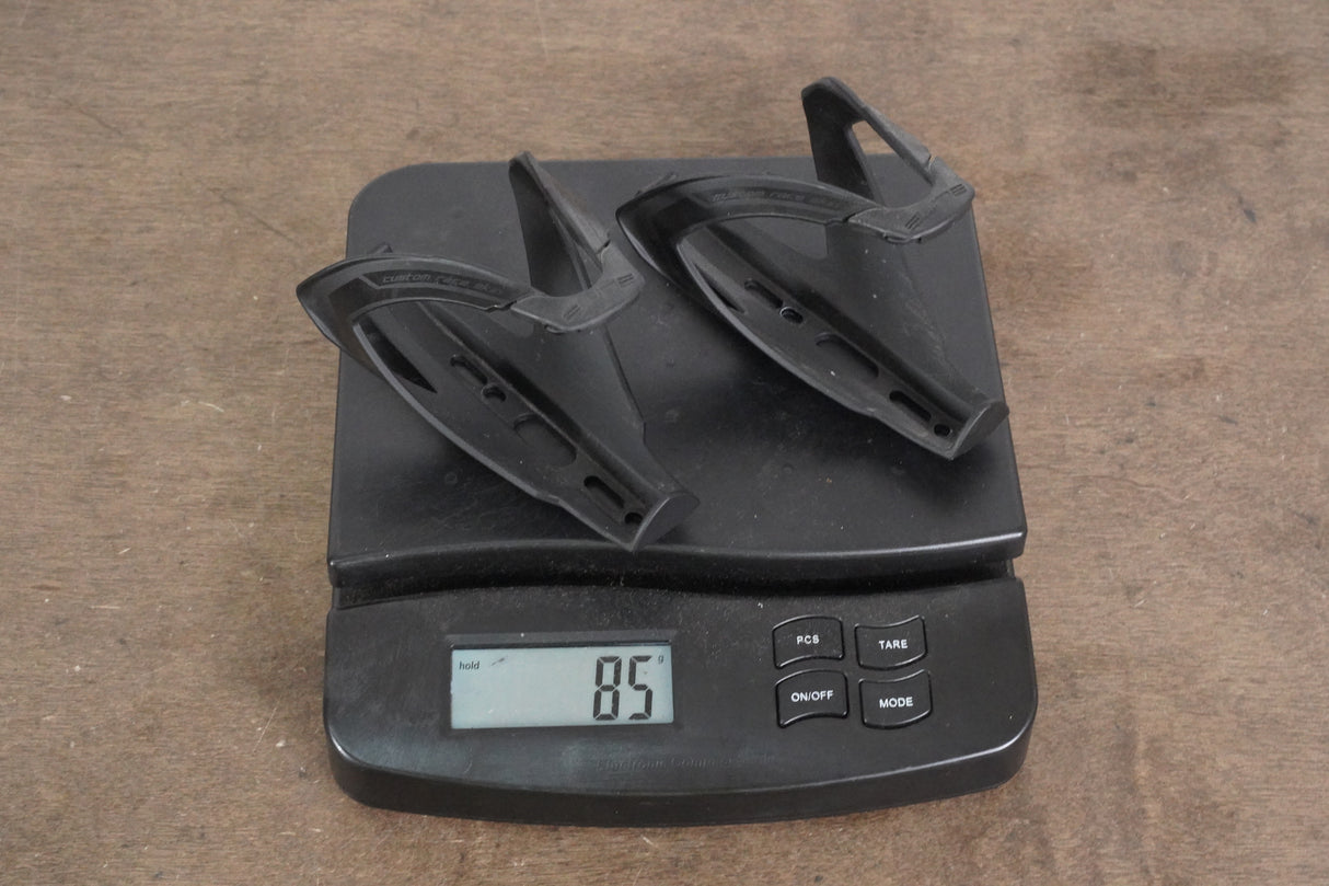 (2) Elite Custom Race Skin Water Bottle Cages 85g