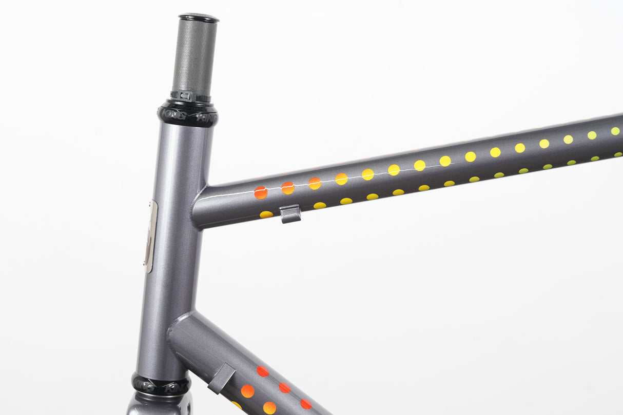NEW 58cm Pegoretti Duende Mezzatazza Steel Rim Brake Frameset + Falz Fork