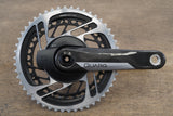165mm 50/37T DUB Quarq Carbon Power Meter 12 Speed Road Crankset 749