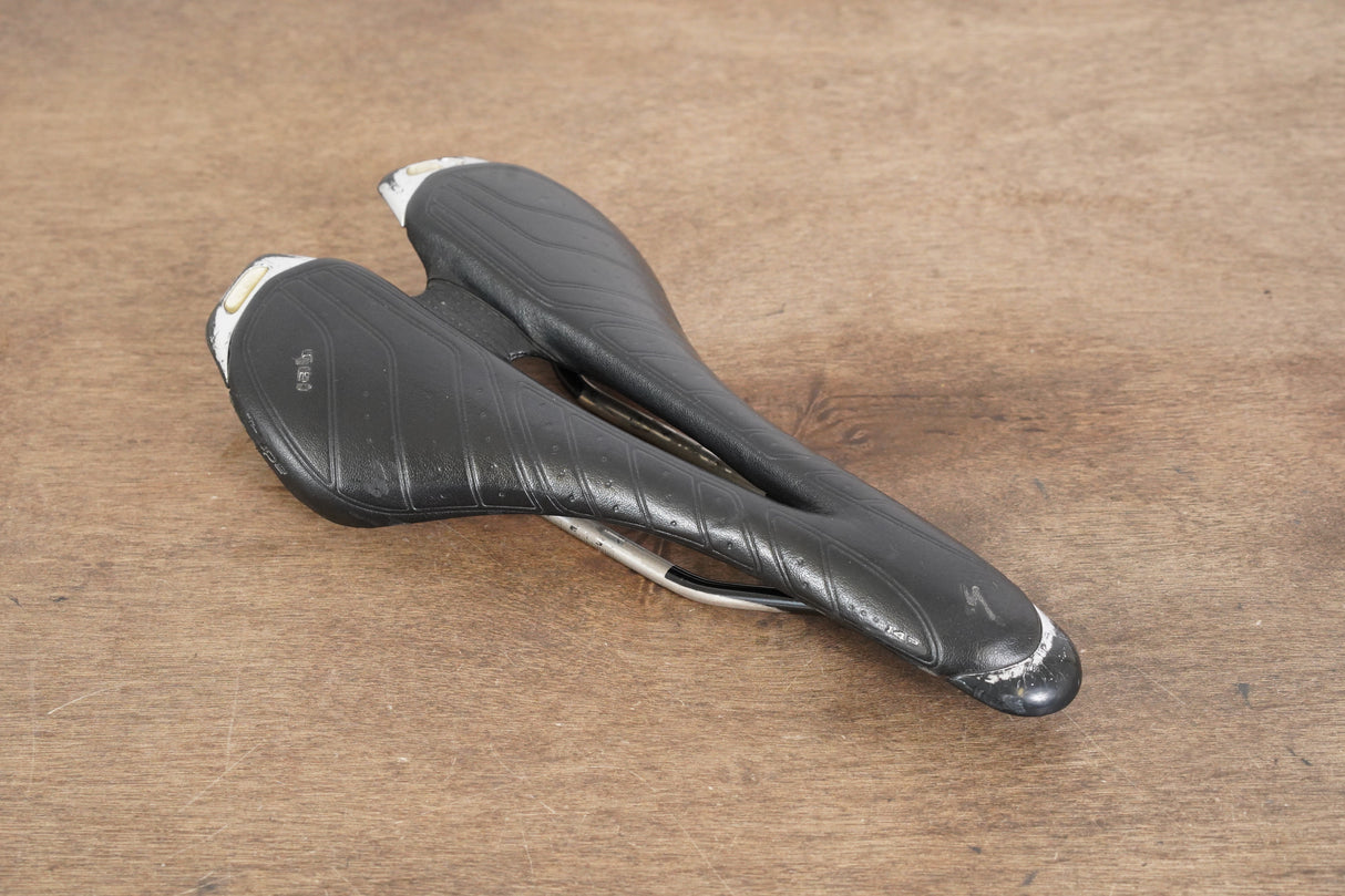 143mm Specialized Toupe Gel Expert Titanium Rail Road Saddle