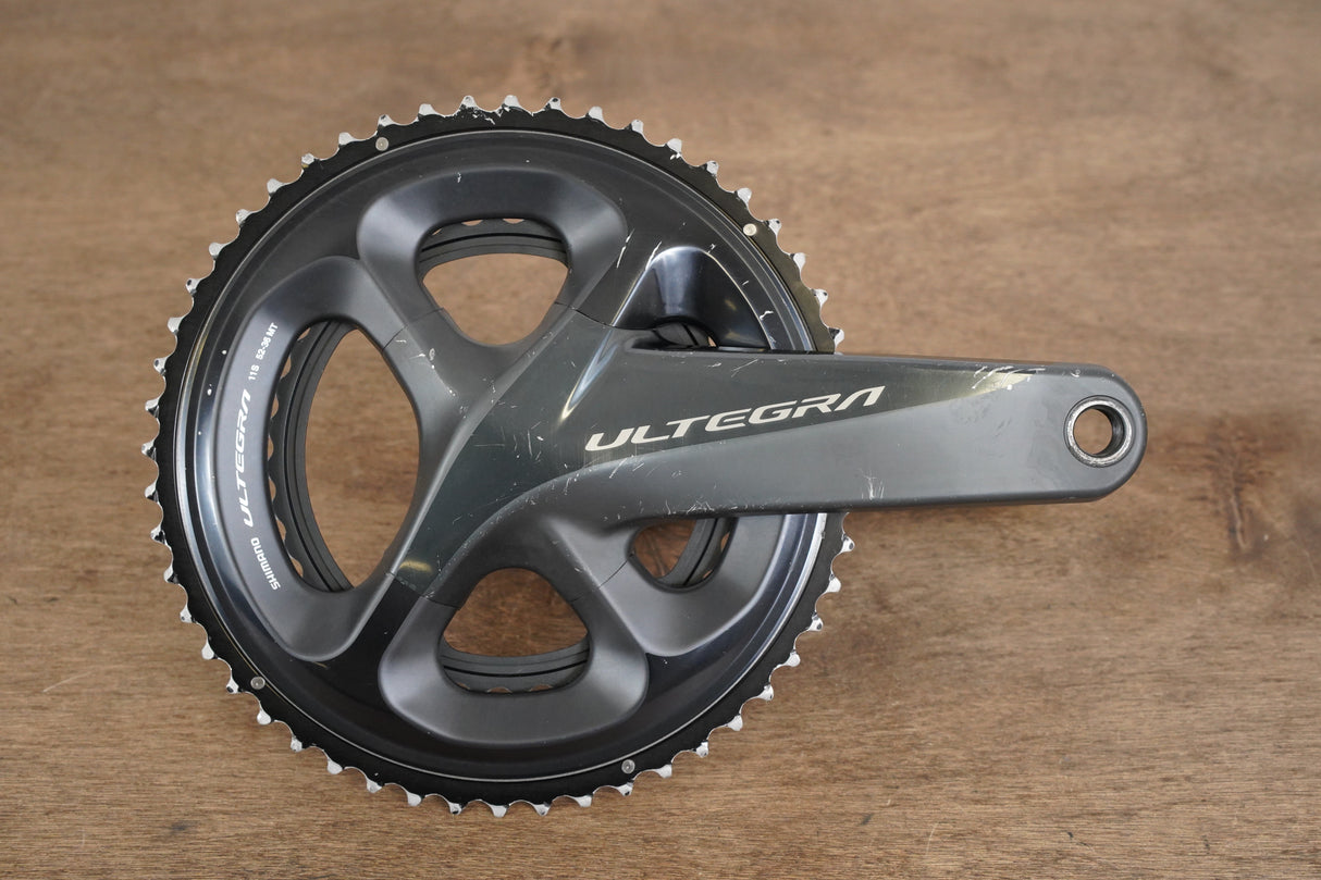 170mm 52/36T Shimano Ultegra FC-R8000 11 Speed Crankset 8000