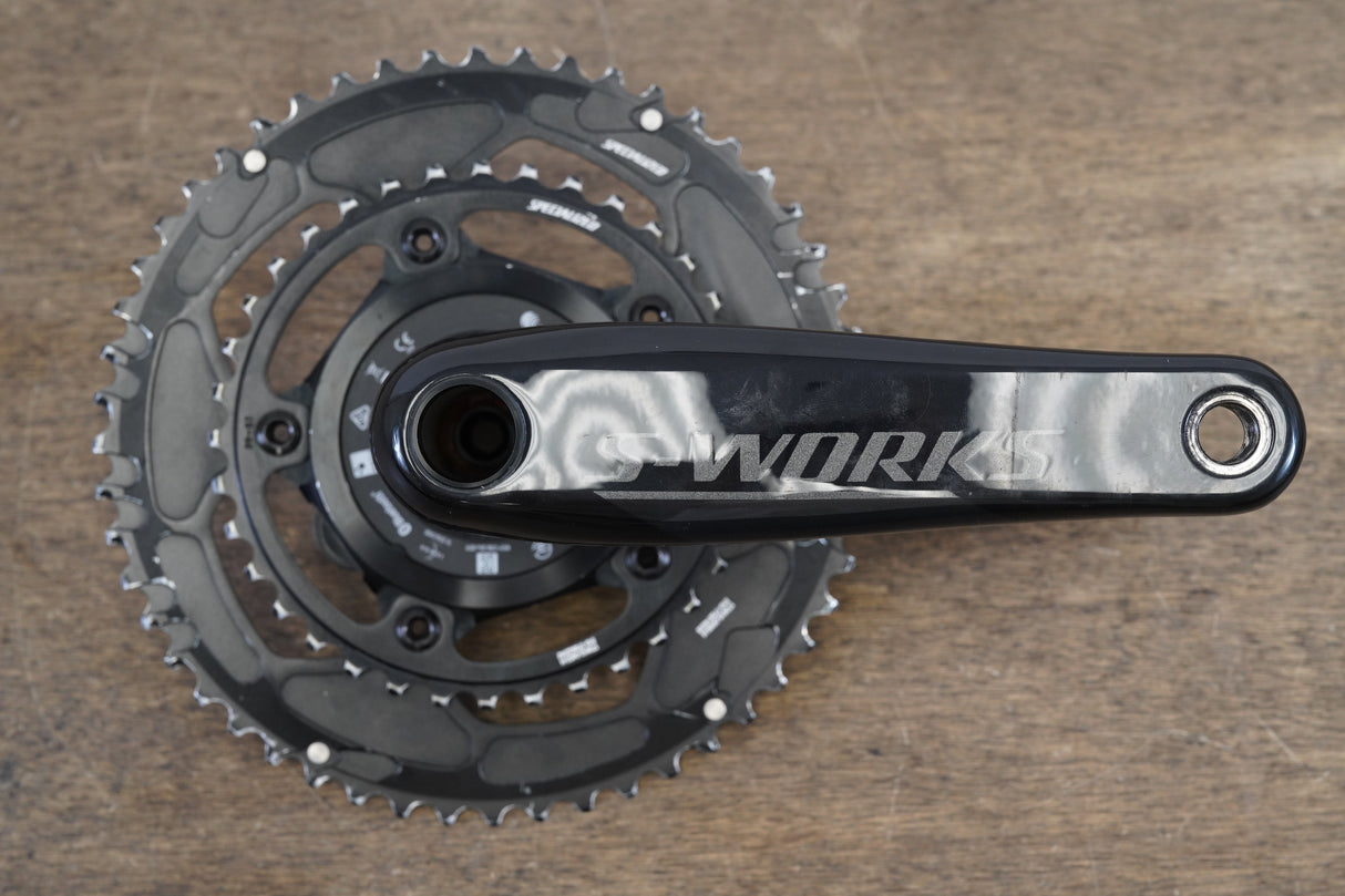 175mm 52/36T Specialized S-WORKS Quarq DZero Power Meter Carbon Crankset