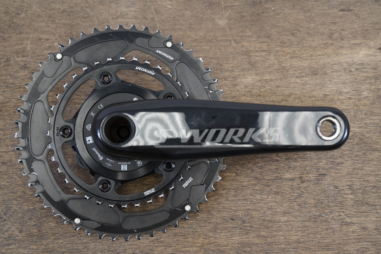 175mm 52/36T Specialized S-WORKS Quarq DZero Power Meter Carbon Crankset