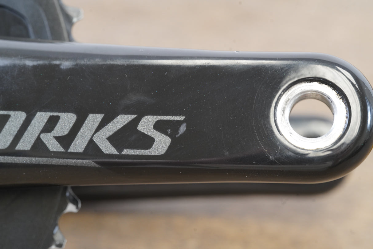 175mm 52/36T Specialized S-WORKS Quarq DZero Power Meter Carbon Crankset