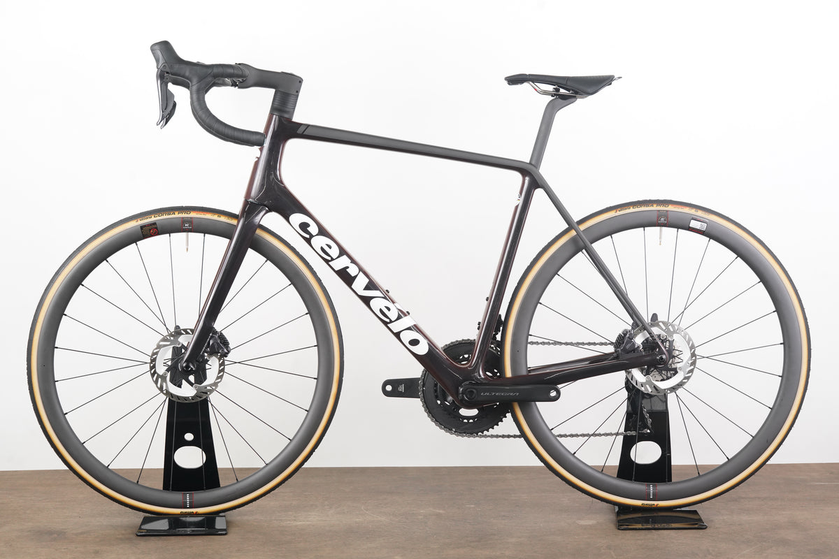 DEMO 2023 58cm Cervelo R5 Oxblood Ultegra R8170 Di2 Reserve 34|37 Carbon Bike
