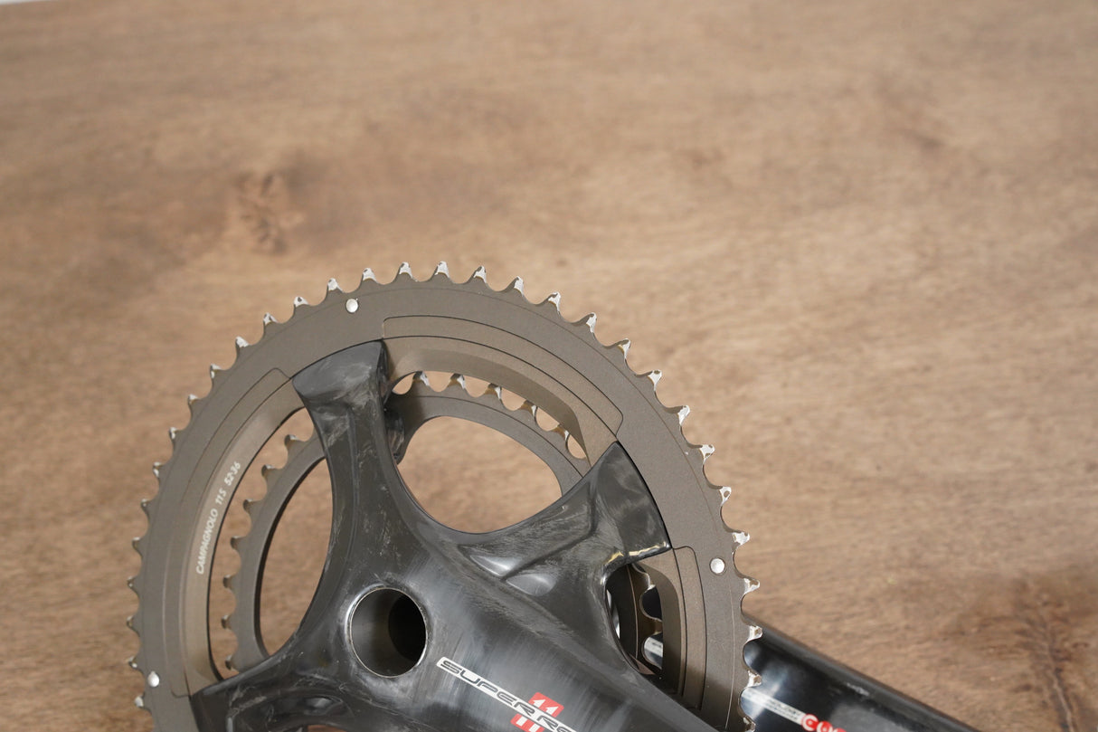 172.5mm 52/36T Campagnolo Super Record 11 Speed Carbon Crankset