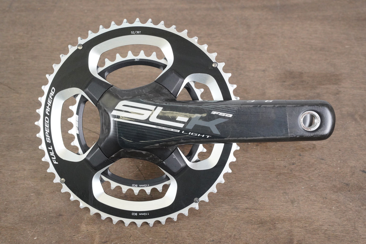170mm 52/36T BB30 FSA SL-K Light Carbon Road Crankset SLK