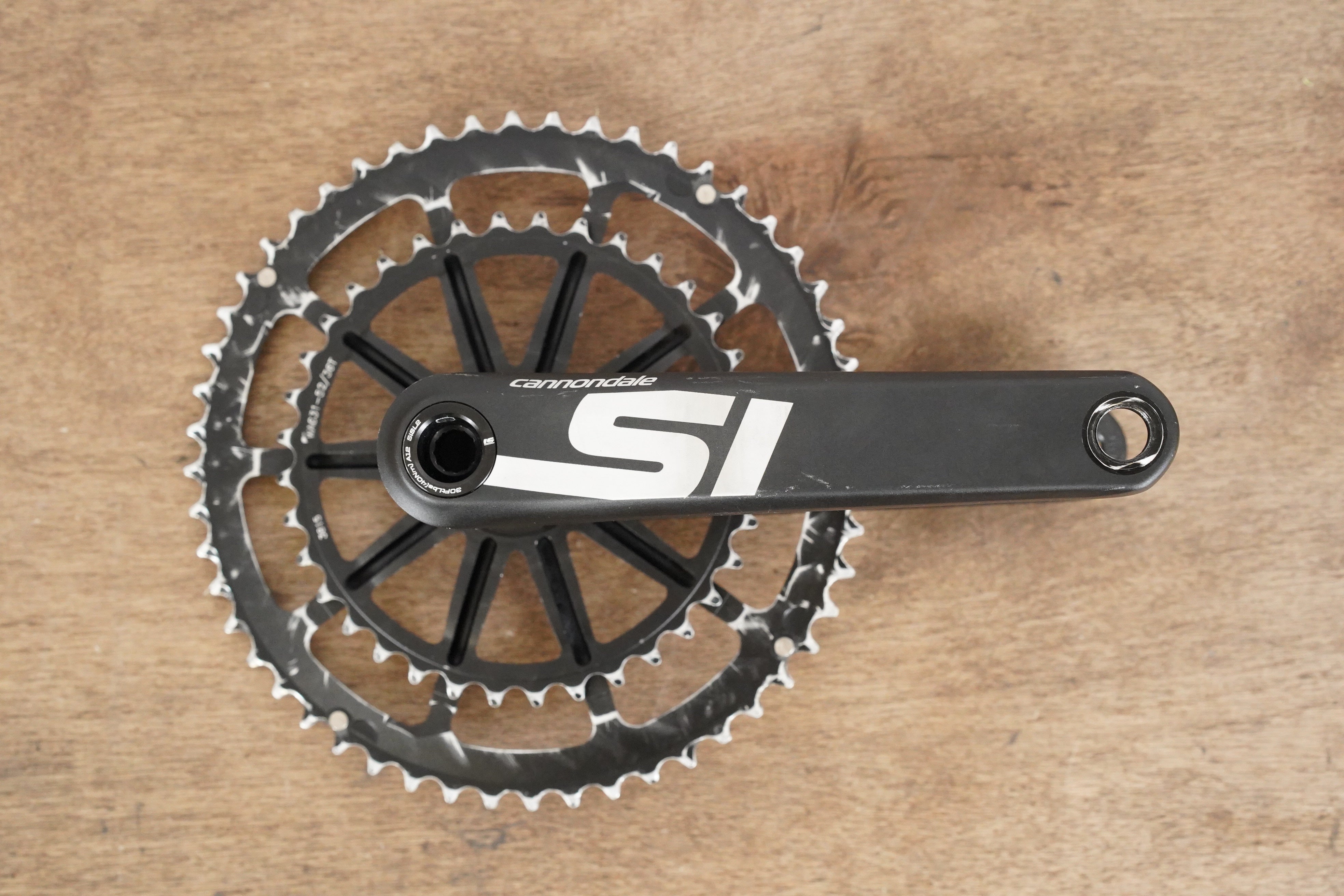 170mm 52/36T BB30 Cannondale Si Spidering Hollowgram Road Crankset –  Elevate Cycling