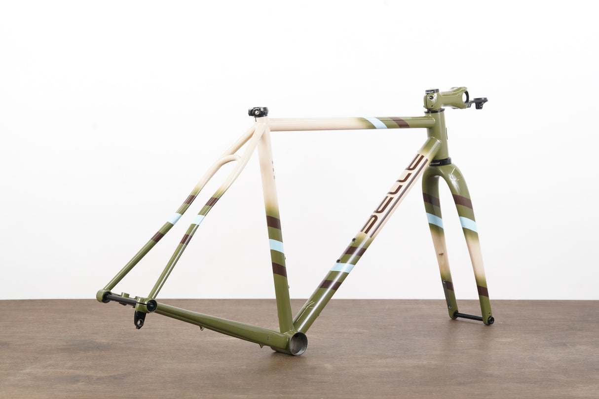 M (Medium) Belle Cycles GRAR Steel Disc Brake Frameset + Stem (Custom Geometry)