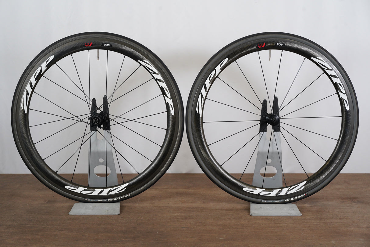 Zipp 303 Firecrest 77/177 Carbon Clincher Rim Brake Wheelset Shimano/SRAM 11