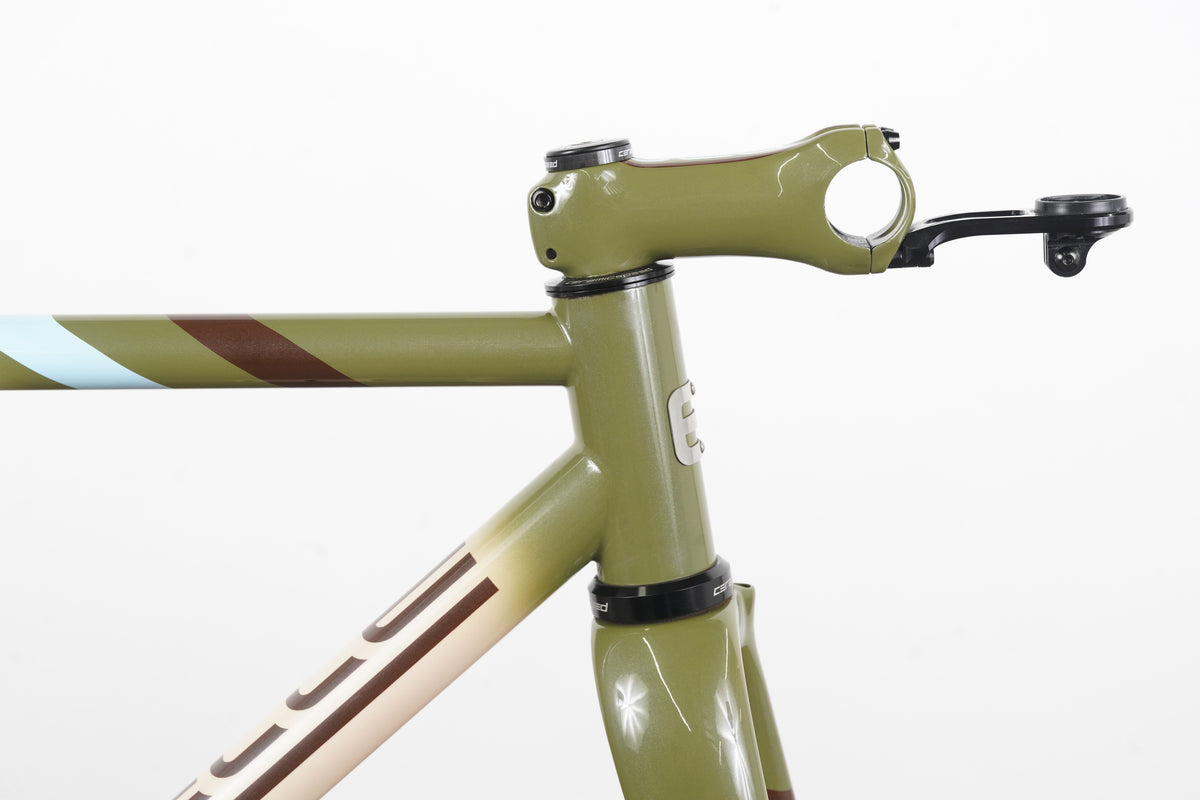 M (Medium) Belle Cycles GRAR Steel Disc Brake Frameset + Stem (Custom Geometry)