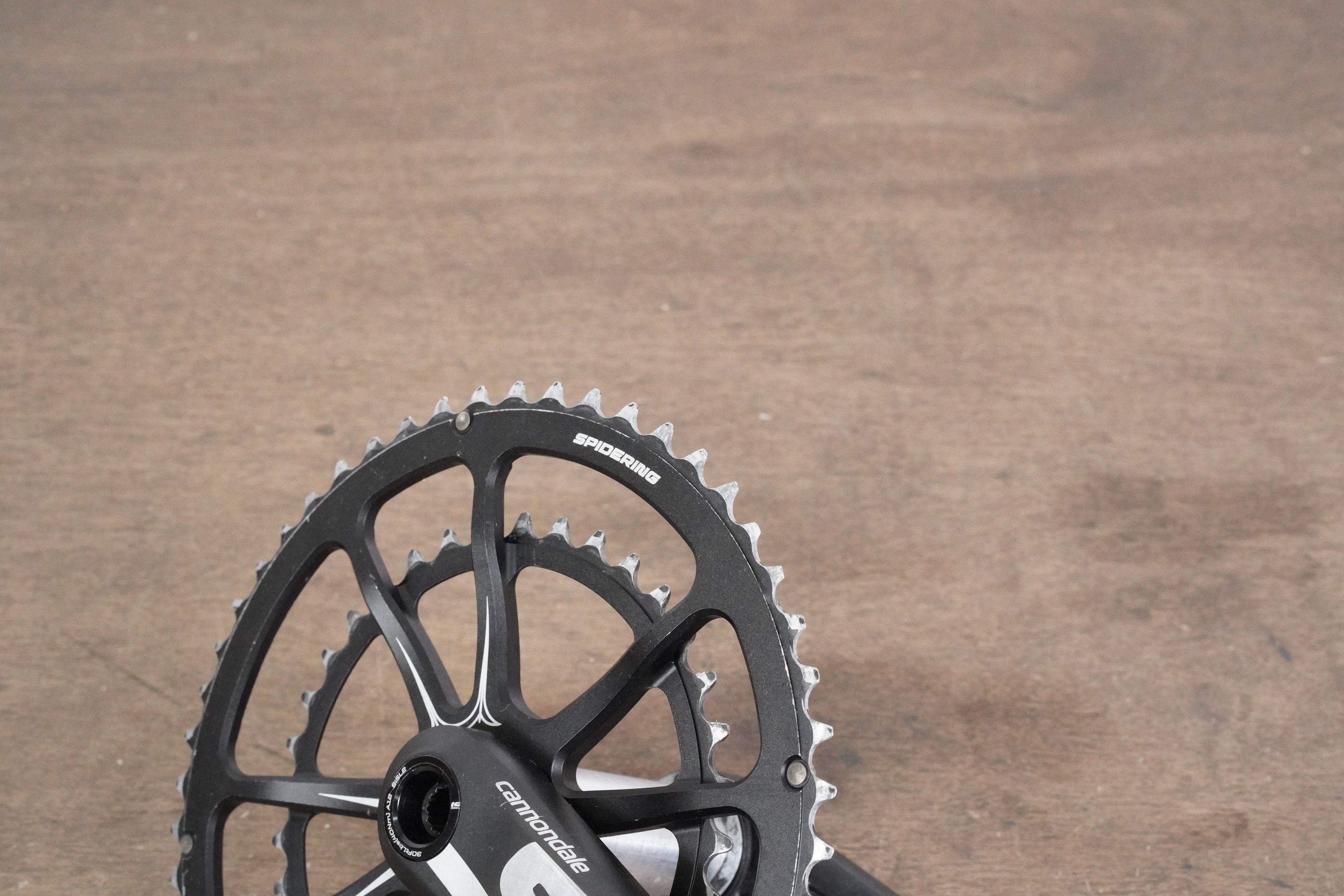 172.5mm 52/36T Cannondale Si Spidering Hollowgram Road Crankset