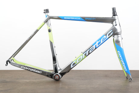 *Damaged* 54cm Corratec CCT EVO Monster Media Carbon Rim Brake Road Frameset