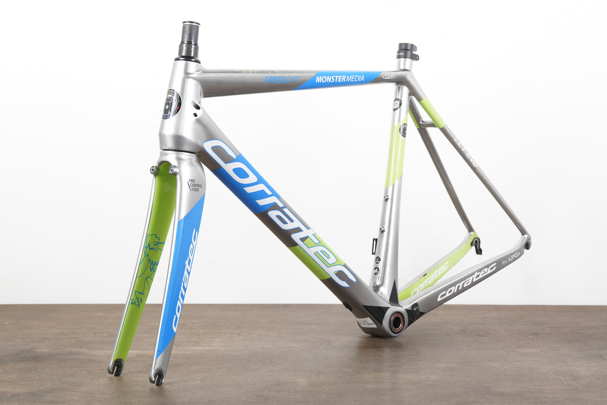 *Damaged* 54cm Corratec CCT EVO Monster Media Carbon Rim Brake Road Frameset