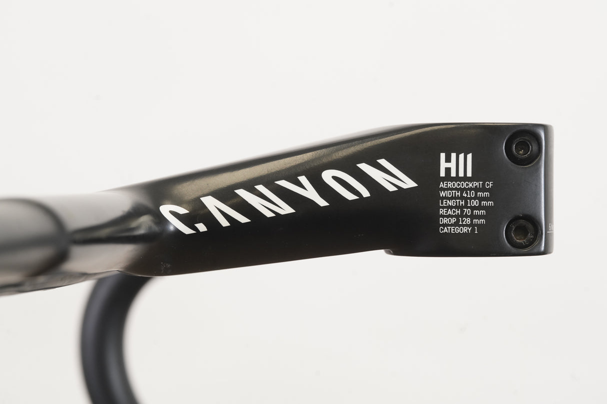 41cm 100mm Canyon H11 Carbon Aero Barstem Handlebar 1 1/4"