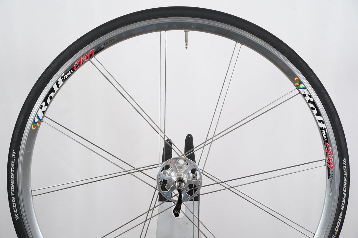 REAR Rolf Prima Elan Alloy Clincher Rim Brake Wheelset SRAM/Shimano 10 Speed