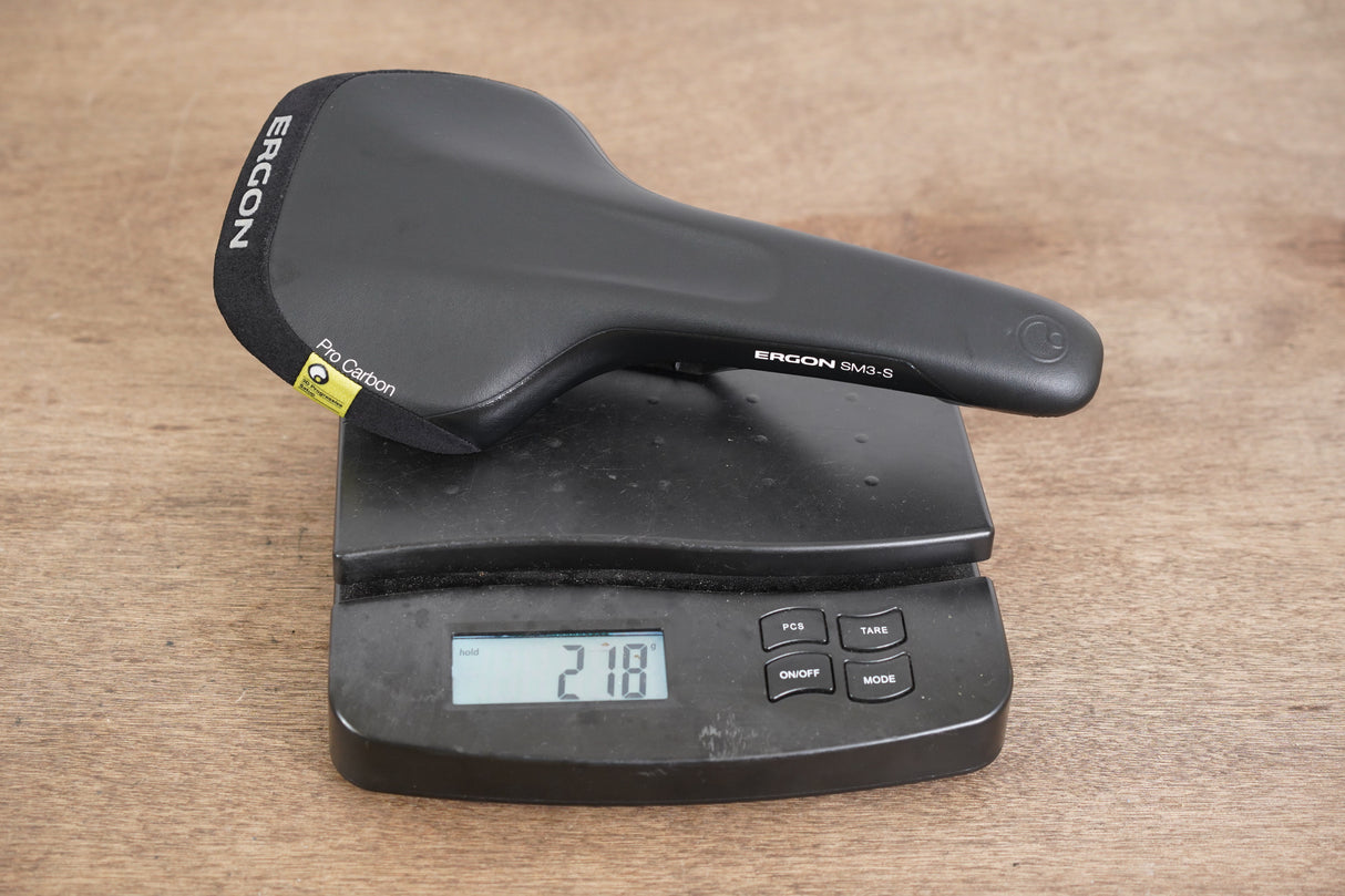 135mm Ergon SM3-S Monolink Carbon Rail Road Saddle 218g