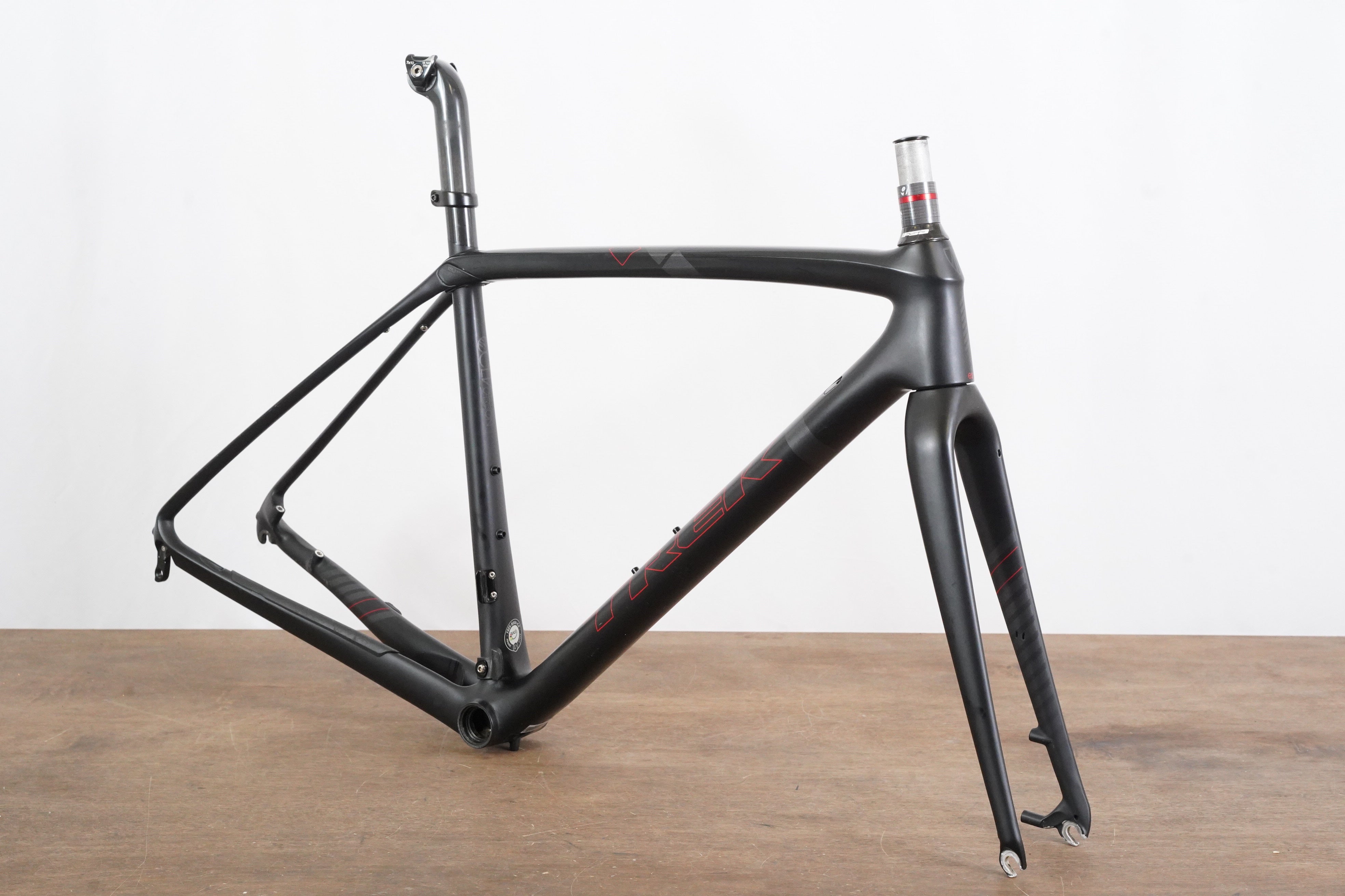 52cm Trek Boone 9 Carbon Disc Brake Gravel CX Frameset Elevate Cycling