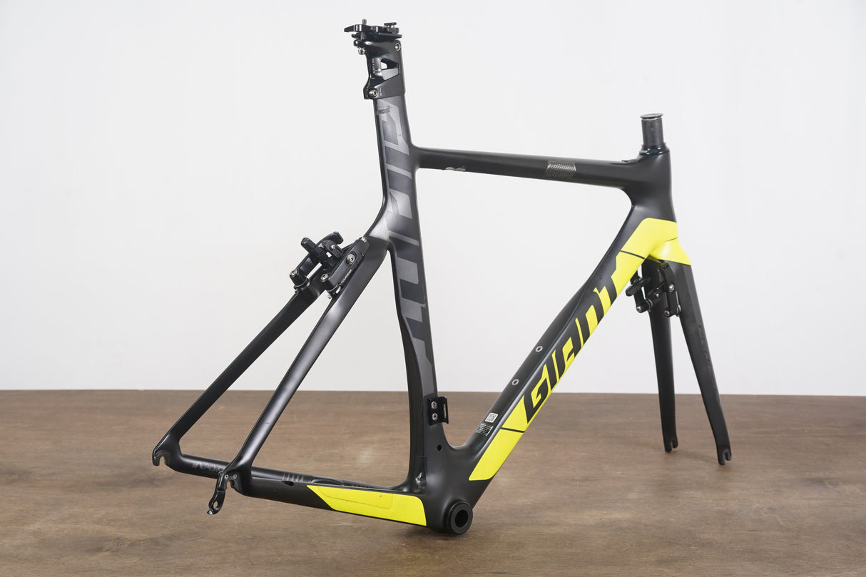 S (Small) Giant Propel Advanced SL 1 ISP Carbon Aero Rim Road Frameset *Repaired*