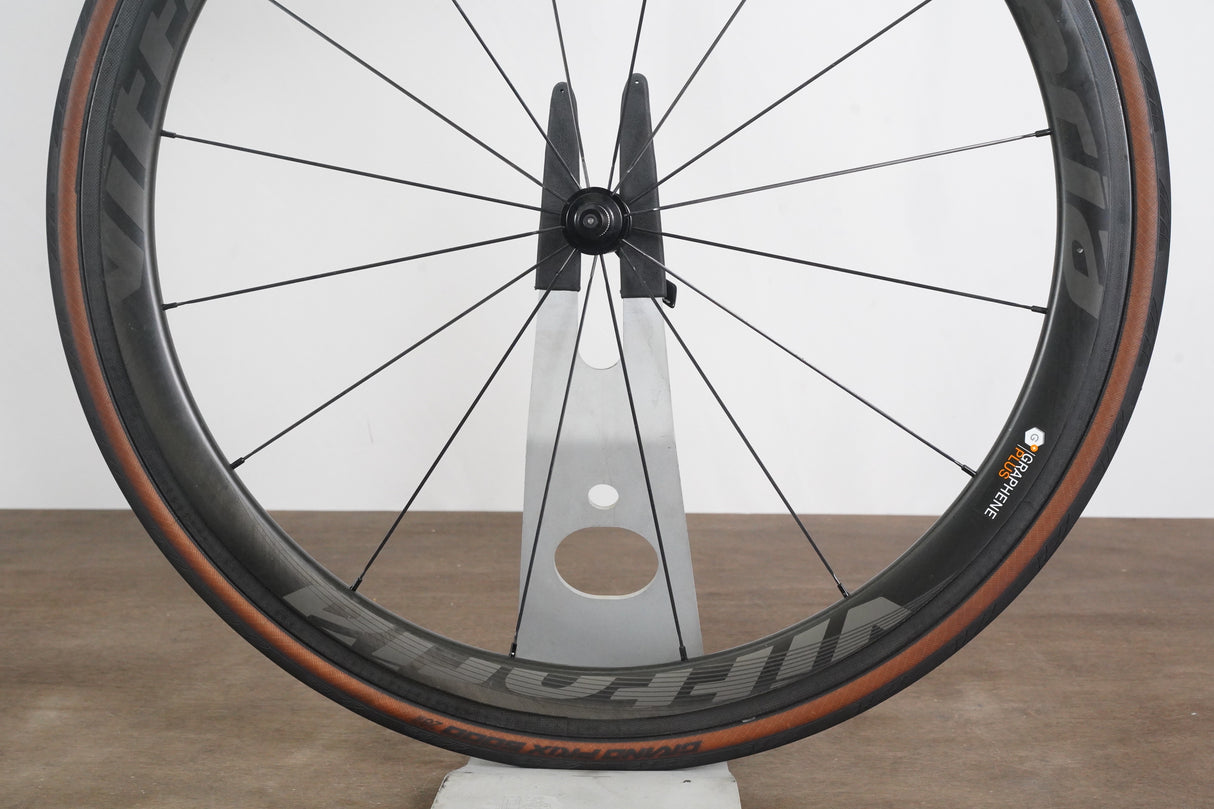 Vittoria Qurano 42/46 Carbon Tubeless Clincher Rim Brake Wheelset 11 Speed
