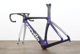 2023 49cm Cervelo S5 Carbon Aero Disc Brake Road Frameset + Cockpit