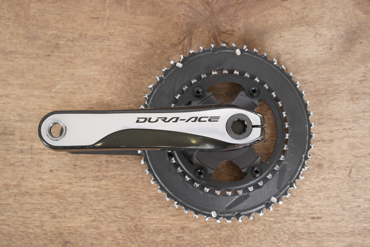 172.5mm 50/34T Shimano Ultegra FC-R8100 Dura-Ace 9000 Stages Power Meter Crankset