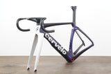 2023 49cm Cervelo S5 Carbon Aero Disc Brake Road Frameset + Cockpit