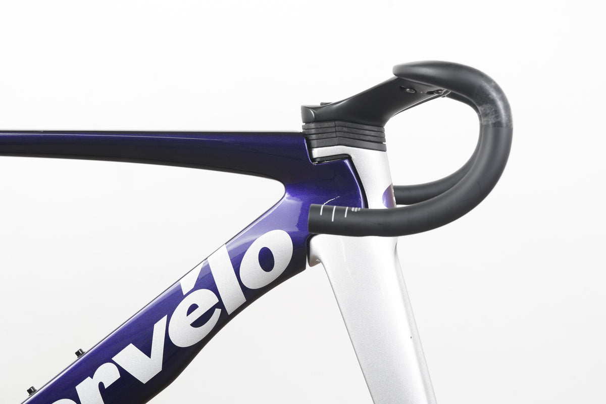 2023 49cm Cervelo S5 Carbon Aero Disc Brake Road Frameset + Cockpit