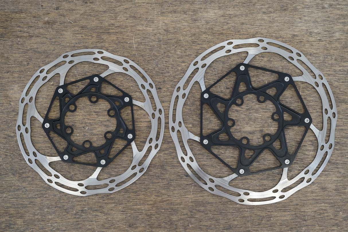 (2) 160/140mm SRAM Centerline CLX 6 Bolt Disc Brake Rotors