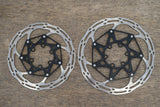 (2) 160/140mm SRAM Centerline CLX 6 Bolt Disc Brake Rotors