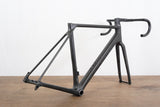 M (Medium) Canyon Ultimate CF SLX Carbon Disc Brake Road Frameset + Barstem