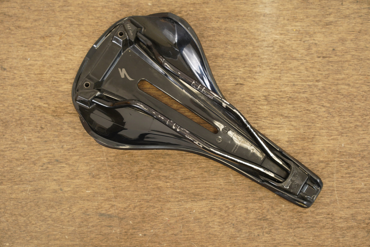 143mm Specialized Phenom Expert Hollow Ti Titanium Rail Saddle 246g