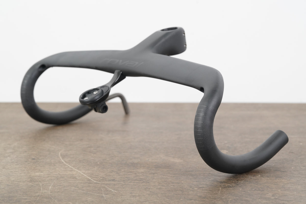 42cm 100mm Roval Rapide Carbon Integrated Barstem Handlebar + Mount 1 1/8"