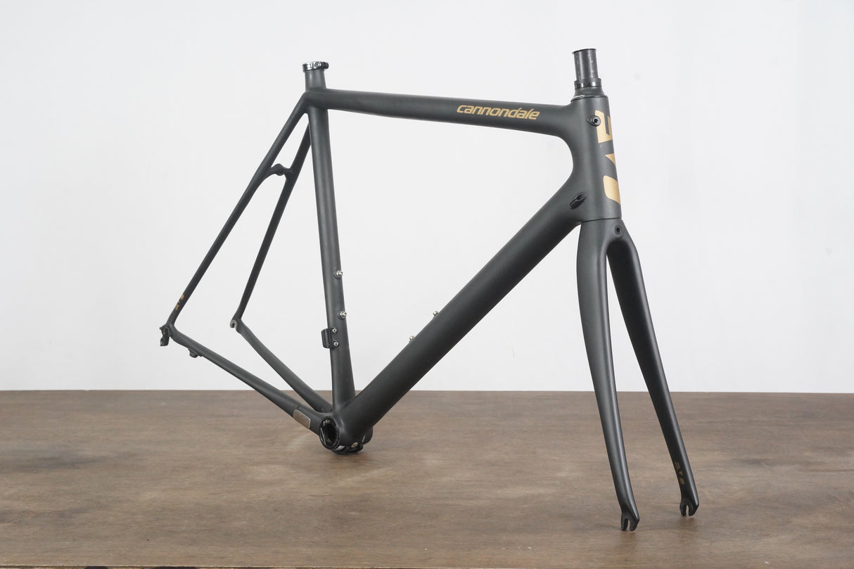 56cm Cannondale SuperSix EVO Black Inc. Carbon Rim Brake Frameset Super Six