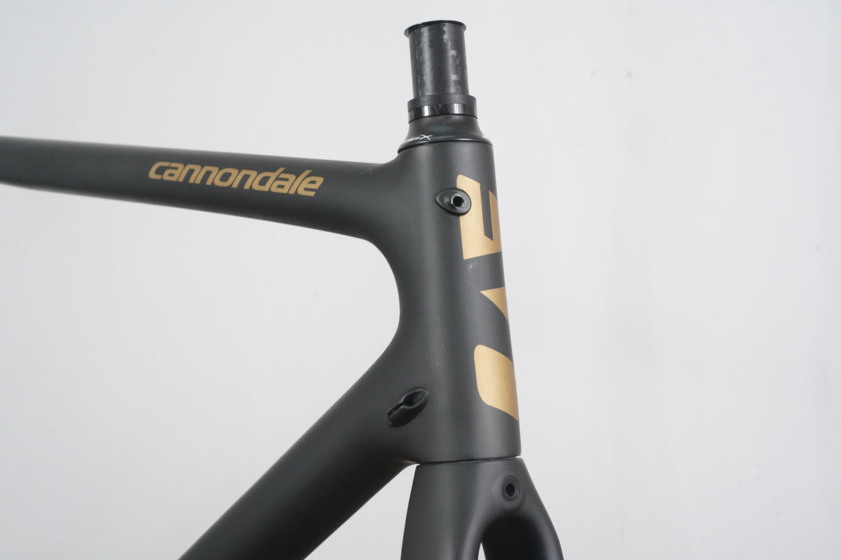 56cm Cannondale SuperSix EVO Black Inc. Carbon Rim Brake Frameset Super Six