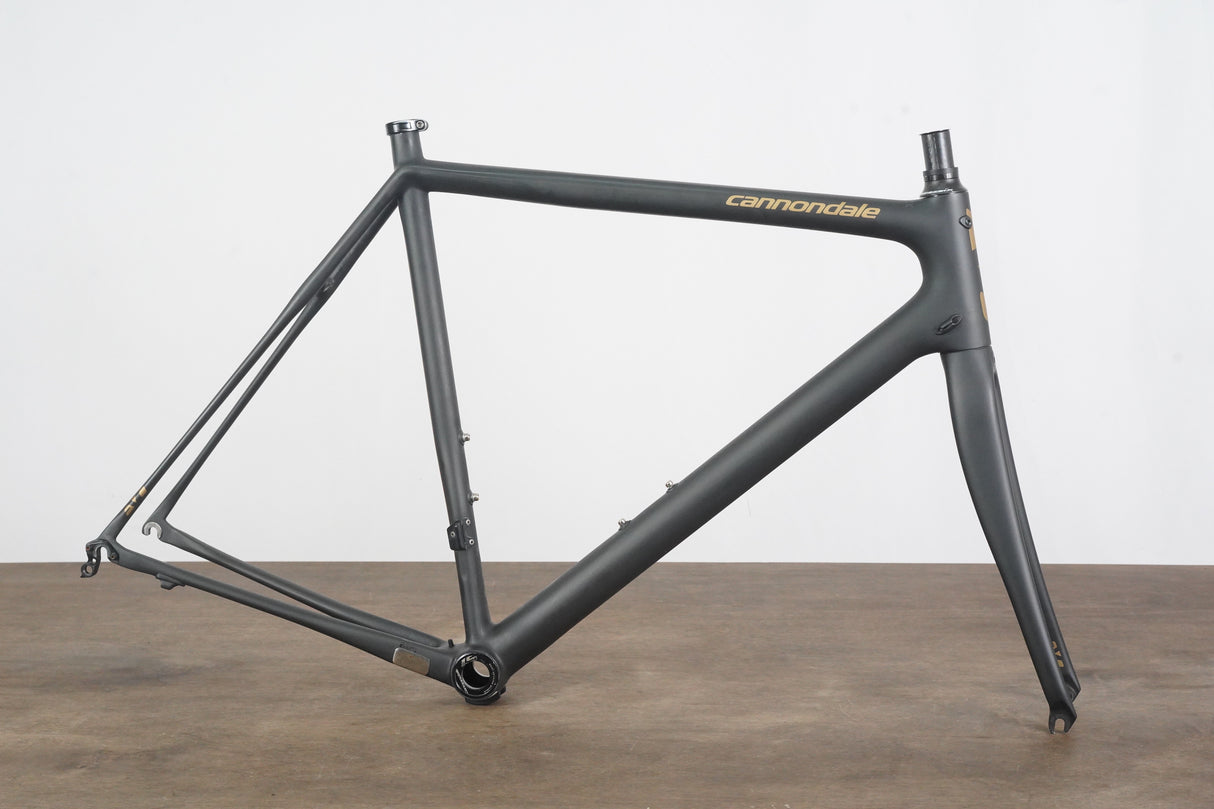 56cm Cannondale SuperSix EVO Black Inc. Carbon Rim Brake Frameset Super Six