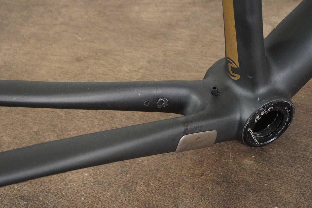 56cm Cannondale SuperSix EVO Black Inc. Carbon Rim Brake Frameset Super Six