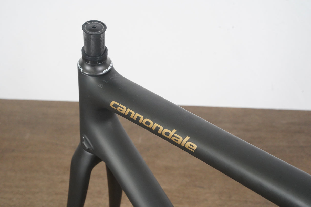 56cm Cannondale SuperSix EVO Black Inc. Carbon Rim Brake Frameset Super Six